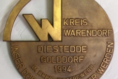 Goldplakette des Kreises 1994